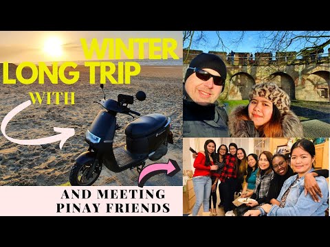 Ecooter E2 scooter long Trip. Alphen aan den Rijn to Noordwijk.