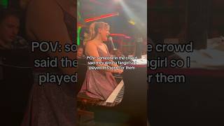 Can you spot the Fangirl? 🩷🎶 #singer #livemusic #music #song #fan #fun #cruise