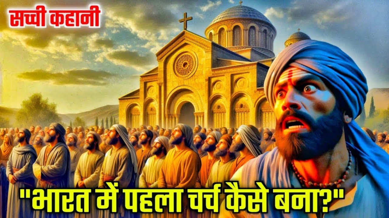 "भारत में पहला चर्च कैसे बना?" | How was the first church built in India | True conversion story