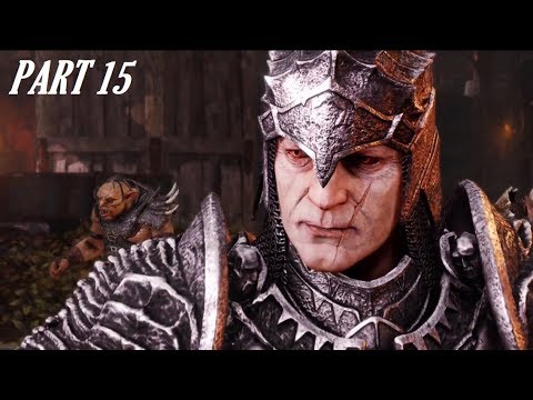 Middle Earth Shadow Of Mordor Walkthrough Gameplay The Black Captain part 15 PS4 No Commentary