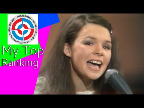 Eurovision Song Contest 1970 My Top 12 Songs (2025 Update)