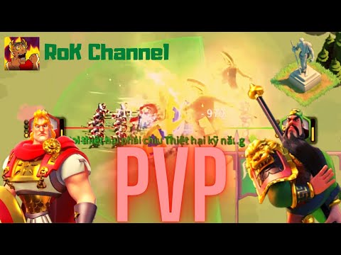 Alexander the Great/ Charles Martel PvP Guan Yu /Leonidas I trong Rise of Kingdoms