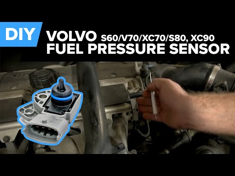 Volvo Fuel Pressure Sensor Replacement - Easy DIY (S60, V70, XC70, S80, XC90)