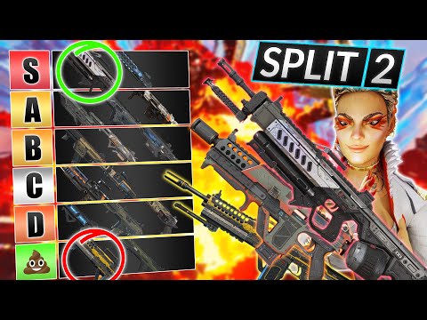 NEW GUNS Tier List for SEASON 12 Split 2 - BEST and WORST Weapons - Apex Legends Guide