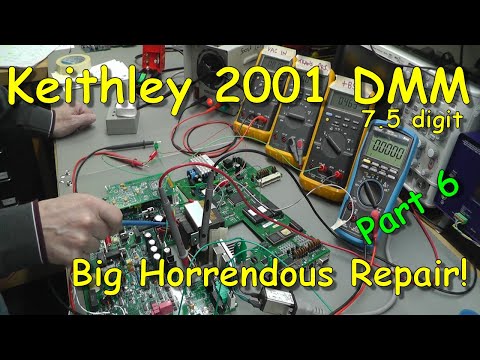 No.092 - Keithley 2001 7.5 digit Multimeter Repair - Part 6