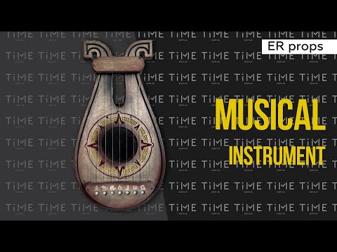 Musical instrument. Escape room JUNGLE DRUMS. Props for the escape room