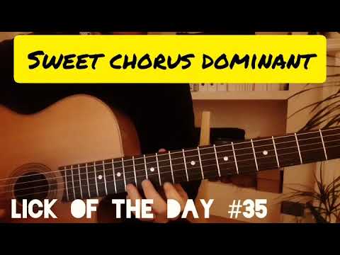 Gypsy Jazz Licks - Lick Of The Day #35 - Sweet Chorus Dominant - Django Reinhardt
