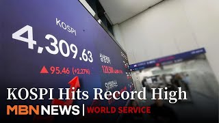 South Korea’s KOSPI Surges Past 4,300 on First Trading Day, Hits Record High