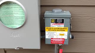 Placarding and required labels for Solar.