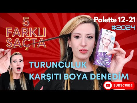 12.21 Is orange hair over with PALETTE? // SILVER BLONDE #schwarzkopf #palette