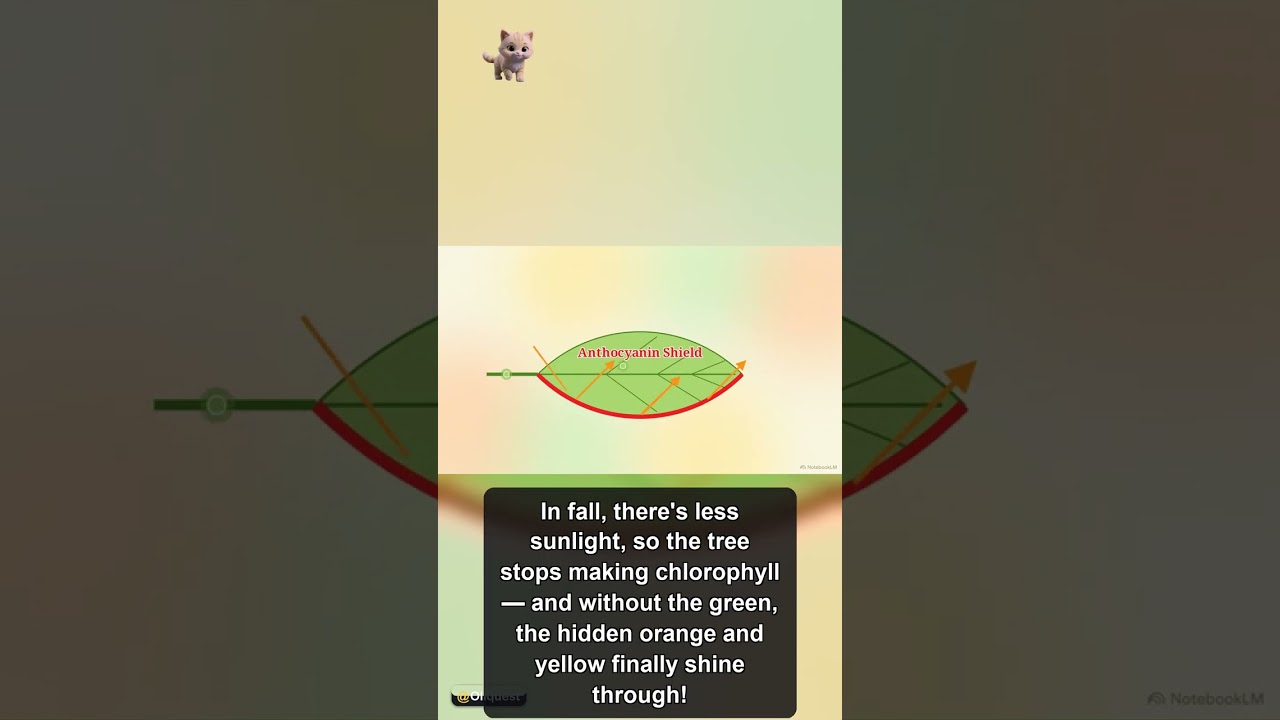 Why Do Leaves Change Color? (Part 2) 🚀 #Shorts