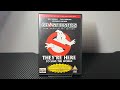 Ghostbusters 15th Anniversary Edition DVD Unboxing UK Columbia Pictures