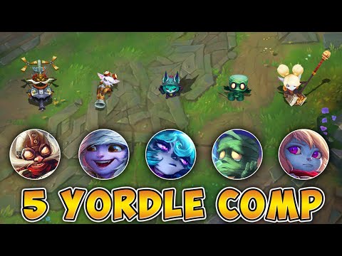 WE PLAYED 5 YORDLE CHAMPS ON ONE TEAM (ATTACK OF THE MIDGETS) FT. IOKI