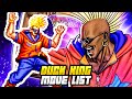 DUCK KING MOVE LIST Fatal Fury Special Garou Densetsu Special Neo Geo
