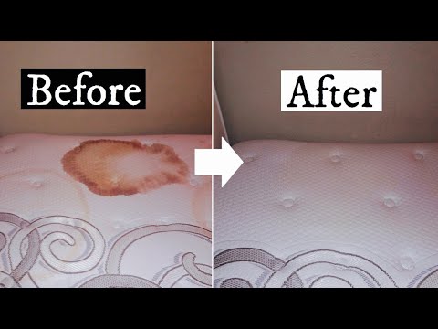 image-How do you get wine out of a memory foam mattress?