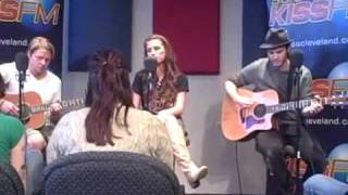 "Burning Bridges" live at KISS FM Cleveland