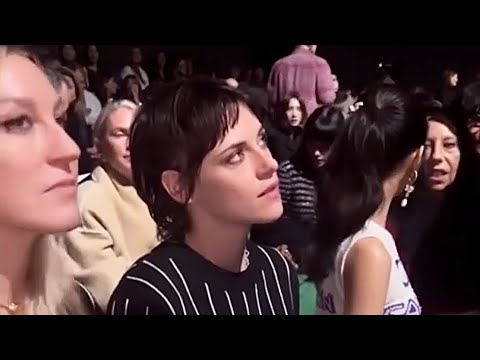 Kristen Stewart at the Chanel SS 22/23 RTW Show - sm videos