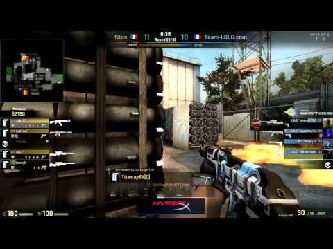 LDLC vs Titan on de_cache @ Dreamhack Stockholm 2014 Grand Finals (CS:GO LDLC vs TT) Game 2