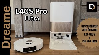 Dreame L40s Pro Ultra - Test & Vergleich mit dem L50 Pro und X40