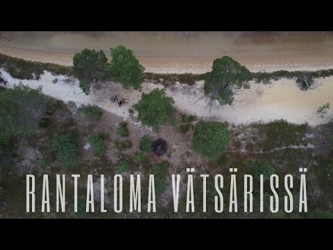 Rantaloma Vätsärissä - Helteinen vaellus Vätsärin erämaassa