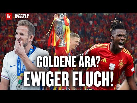 Video Thumbnail: Droht eine neue spanische Dominanz? Und: "60 years of hurt" für England | EM Weekly