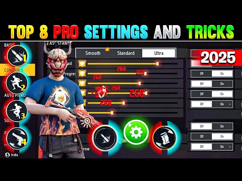 Free Fire Max Auto Headshot Trick 2025 Sensitivity | 2gb, 4gb, 6gb Ram Headshot Sensitivity Setting