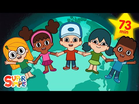 World Children's Day Celebration with Super Simple Songs | Kids Songs