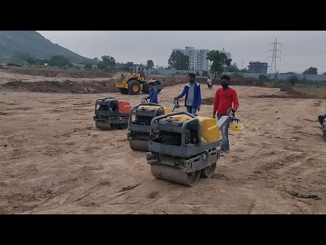 Roller Rental Services - Static Rollers Mini Double Road Roller Rental ...