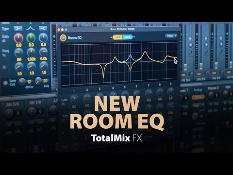 Immersive Audio comes to the Fireface UFX III with the new Room EQ (Preview)