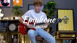 Video thumbnail for Soundbite Epiphone ES-339 Cherry | Music All In by Music All In