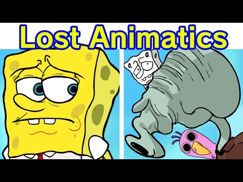 Friday Night Funkin' VS The Lost SpongeBob Animatic DEMO + References (FNF Mod) (Spongebob Parodies)