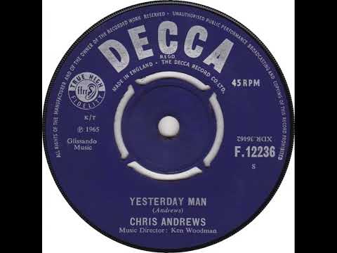 UK New Entry 1965 (246) Chris Andrews - Yesterday Man