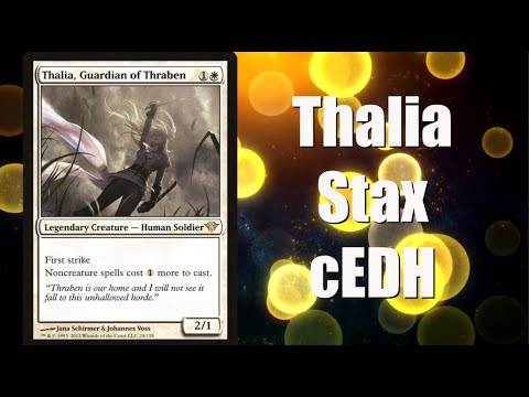 Let's Build a Thalia, Guardian of Thraben cEDH deck. Stax Them Out!