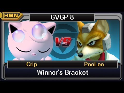 GVGP 8 Melee - Crip (Puff) vs. PeeLee (Fox)