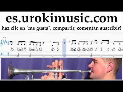 Tutorial de Trompeta Bebe Rexha - I'm A Mess Clases Notas um-i927