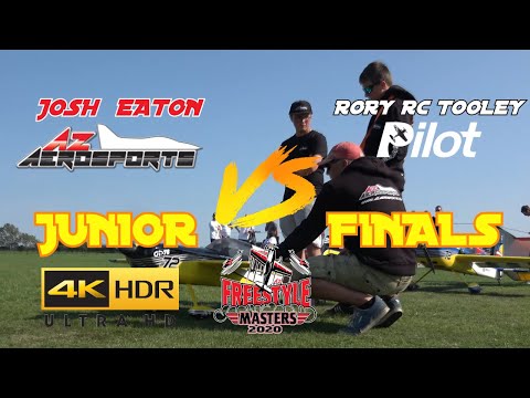 RC Freestyle Masters 2020 - Junior Finals  - Josh Eaton - 4K Sony AX53