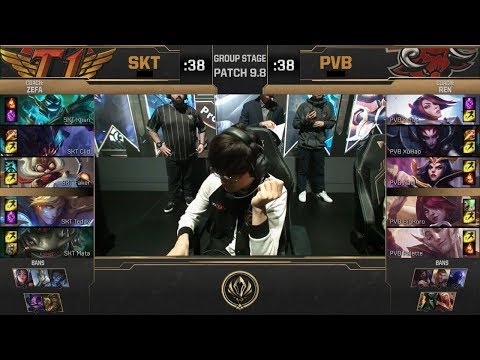SKT(Clid レク=サイ) VS PVB(Zeros フィオラ) D2G4 - MSI 2019 Group Stage