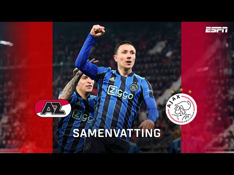 AZ Alkmaar Zaanstreek 0-2 AFC Ajax Amsterdam