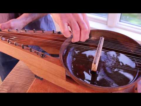 Bowed Water Psaltery — a musical instrument by Bart Hopkin