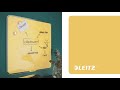Leitz Cosy Whiteboard aus Glas 45 x 45 cm, Grau Leitz Cosy Whiteboard aus Glas 45 x 45 cm, Grau