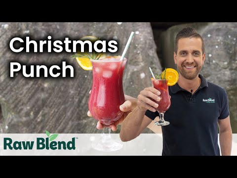 How to make a Christmas Punch in a Greenstar Juicer | Recipe Video