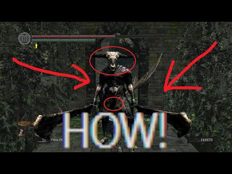 How To Get To The Capra Demon Boss in Dark Souls 1!