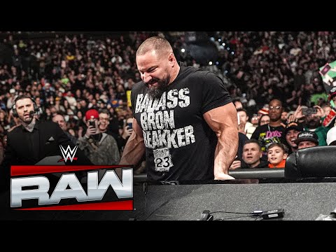 Bron Breakker SNAPS after being attacked at Royal Rumble: Raw highlights, Feb. 2, 2026