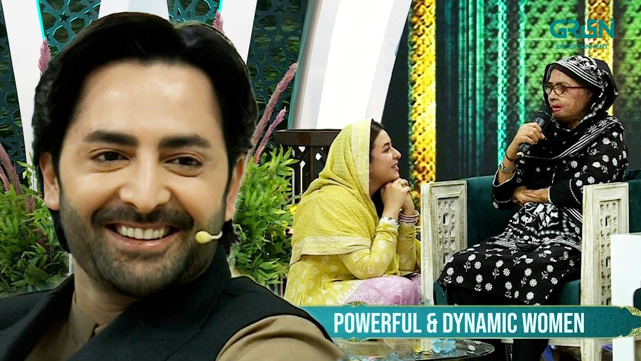 Most Special & Dynamic Women 💪😍 Danish Taimoor | Rabia Anum | Mehfil e Ramzan | Green TV