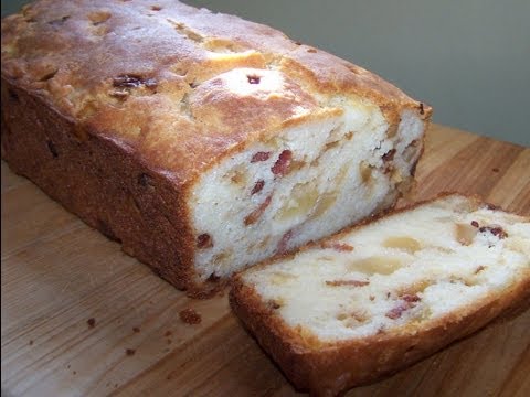 Savory Apple Bacon Quick Bread - Gluten Free Recipe