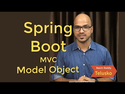 Web App using Spring Boot | Model Object