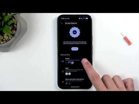 GOOGLE Pixel 10 Pro – How to Use Do Not Disturb Mode