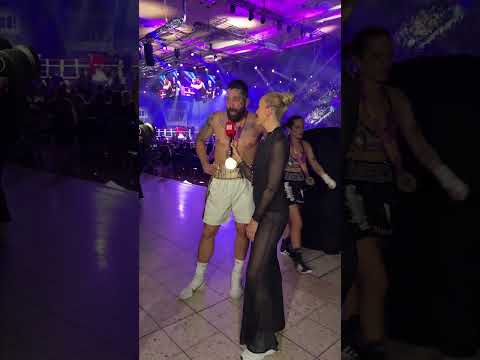 Chris Manazidis nach seinem Kampf gegen André Schiebler | Fame Fighting 3