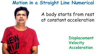 Motion in a Straight Line Q4 Class 11 Nootan Physics Solutions