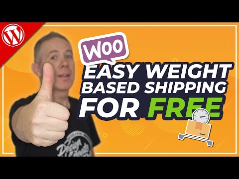 Part of a video titled WooCommerce Shipping | Weight Based Shipping | FREE Plugin